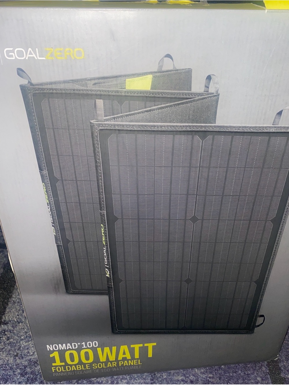 Goal Zero Nomad 100W Foldable Solar Panel - Black